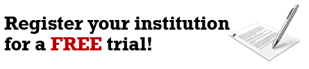 Register your institution for a FREE trial!